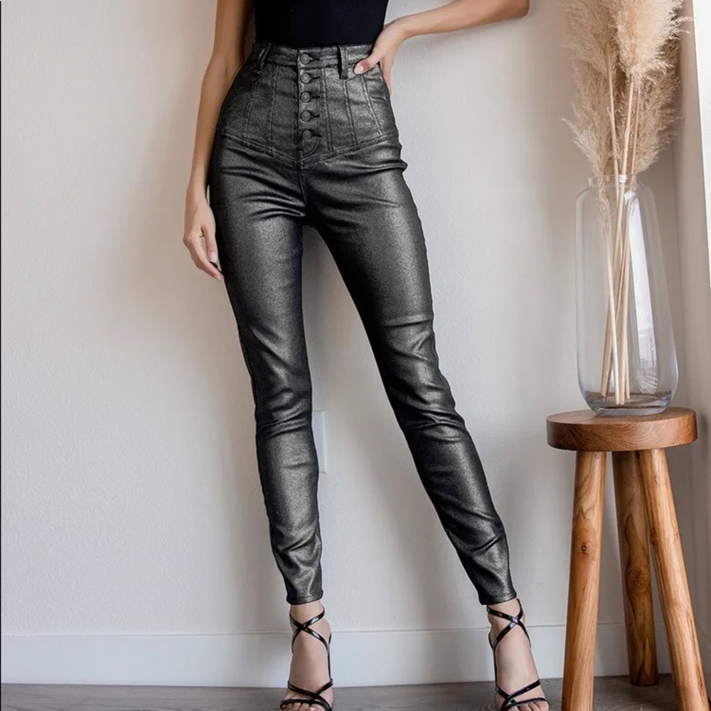 Neon Blonde Pants